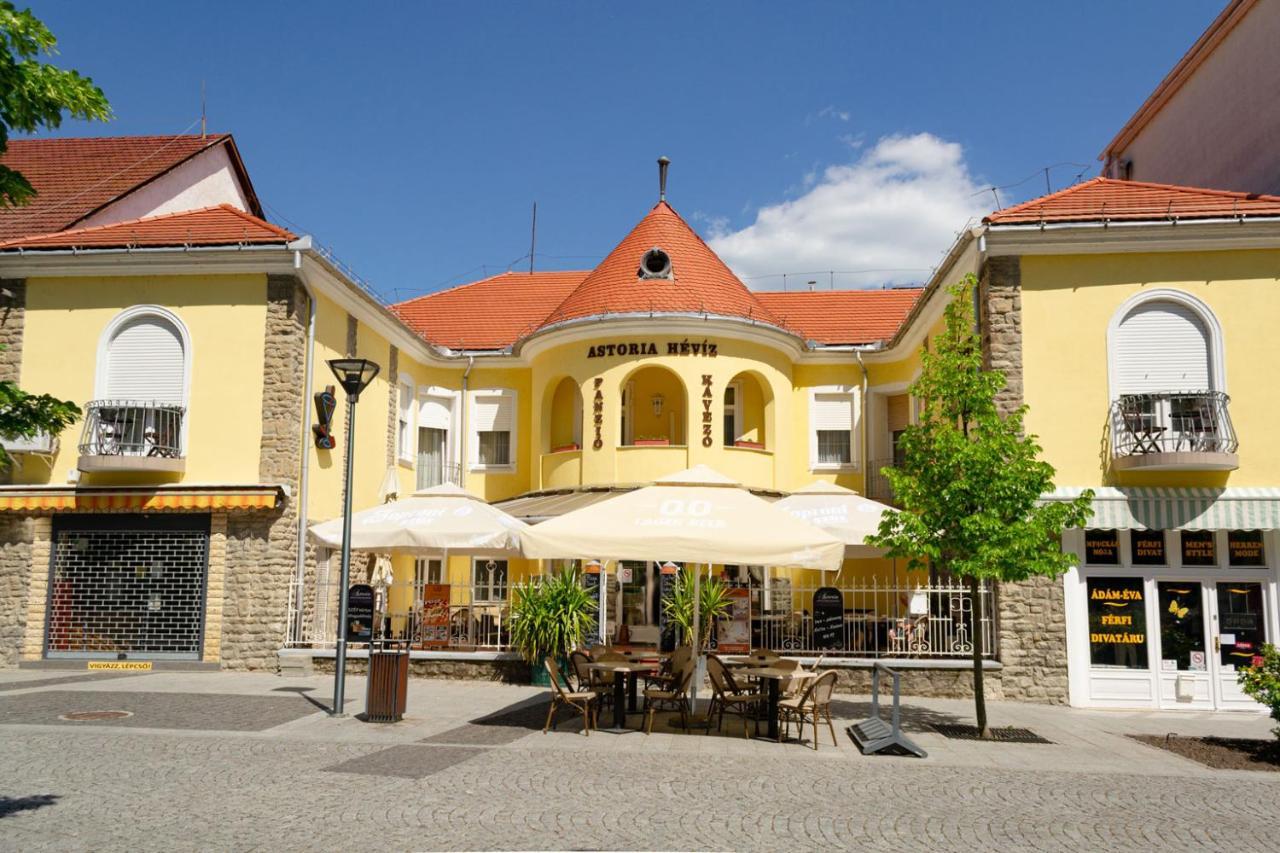 Astoria Panzio Bed and Breakfast Hévíz Eksteriør billede
